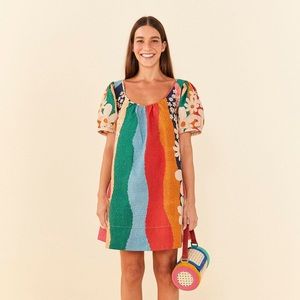 FARM Rio “Super Fun Daisy Mini Dress”